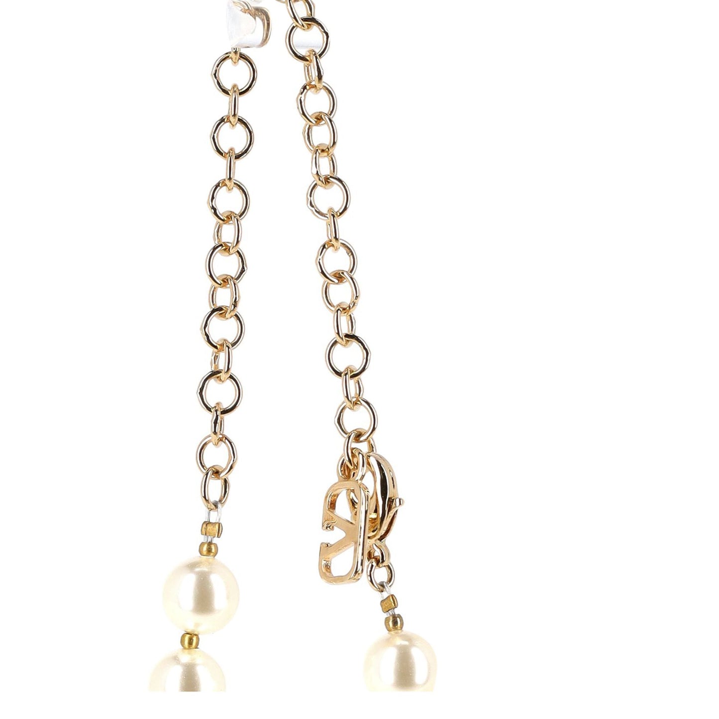 Valentino Garavani signature metal choker with swarovski crystal