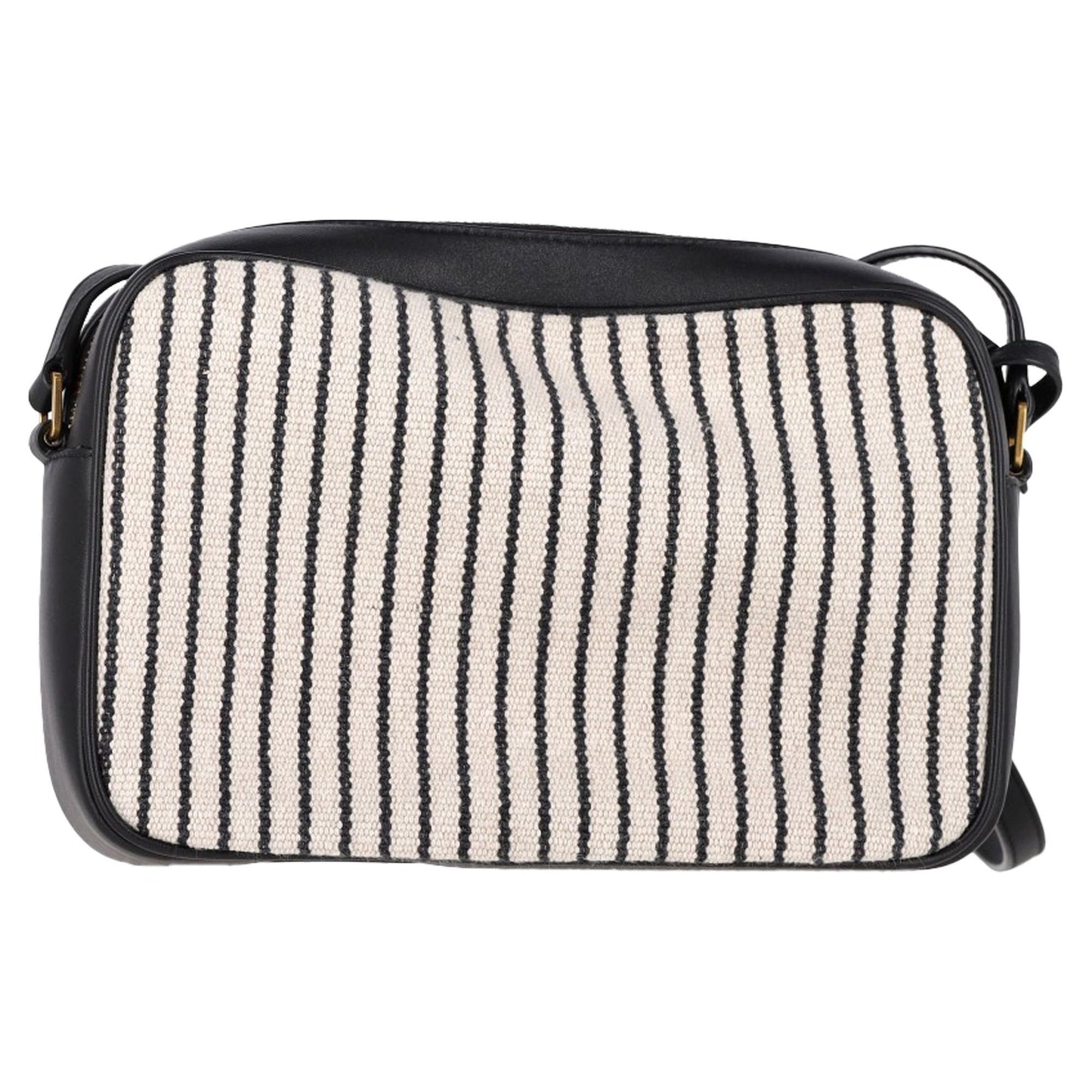 Saint Laurent medium ysl striped camera crossbody bag