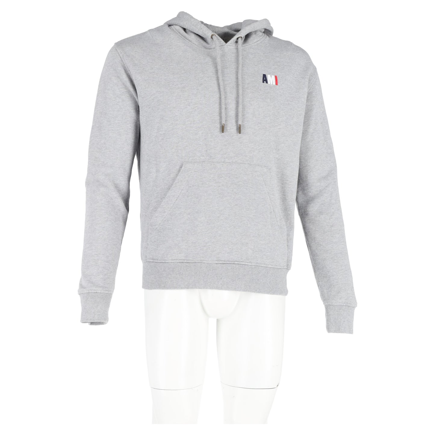 Ami logo print hooded sweater