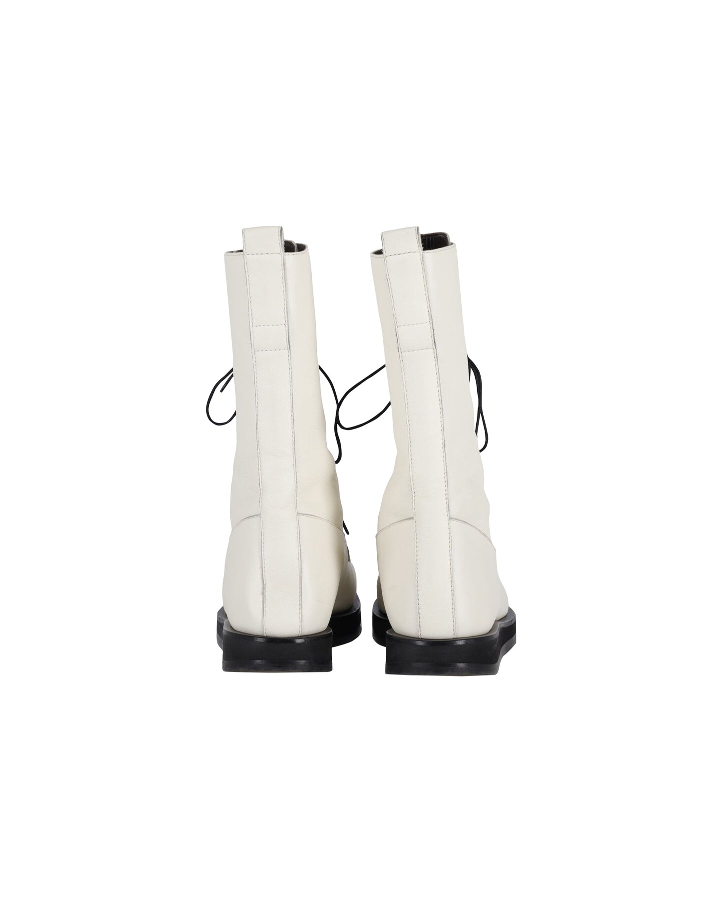 The Row patty lace-up combat boots