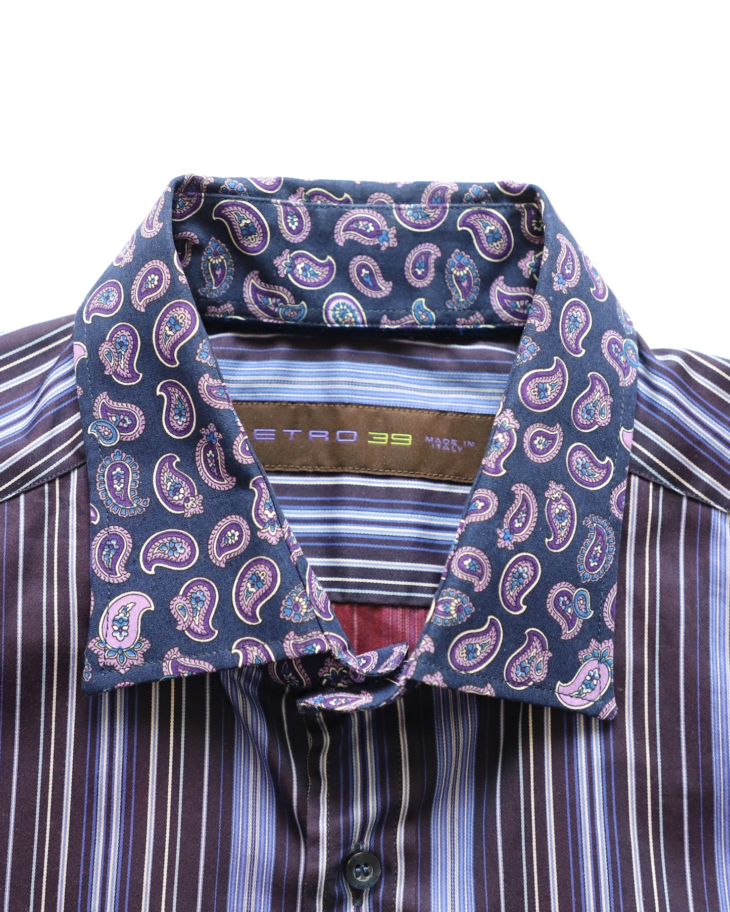 Etro stripe print shirt