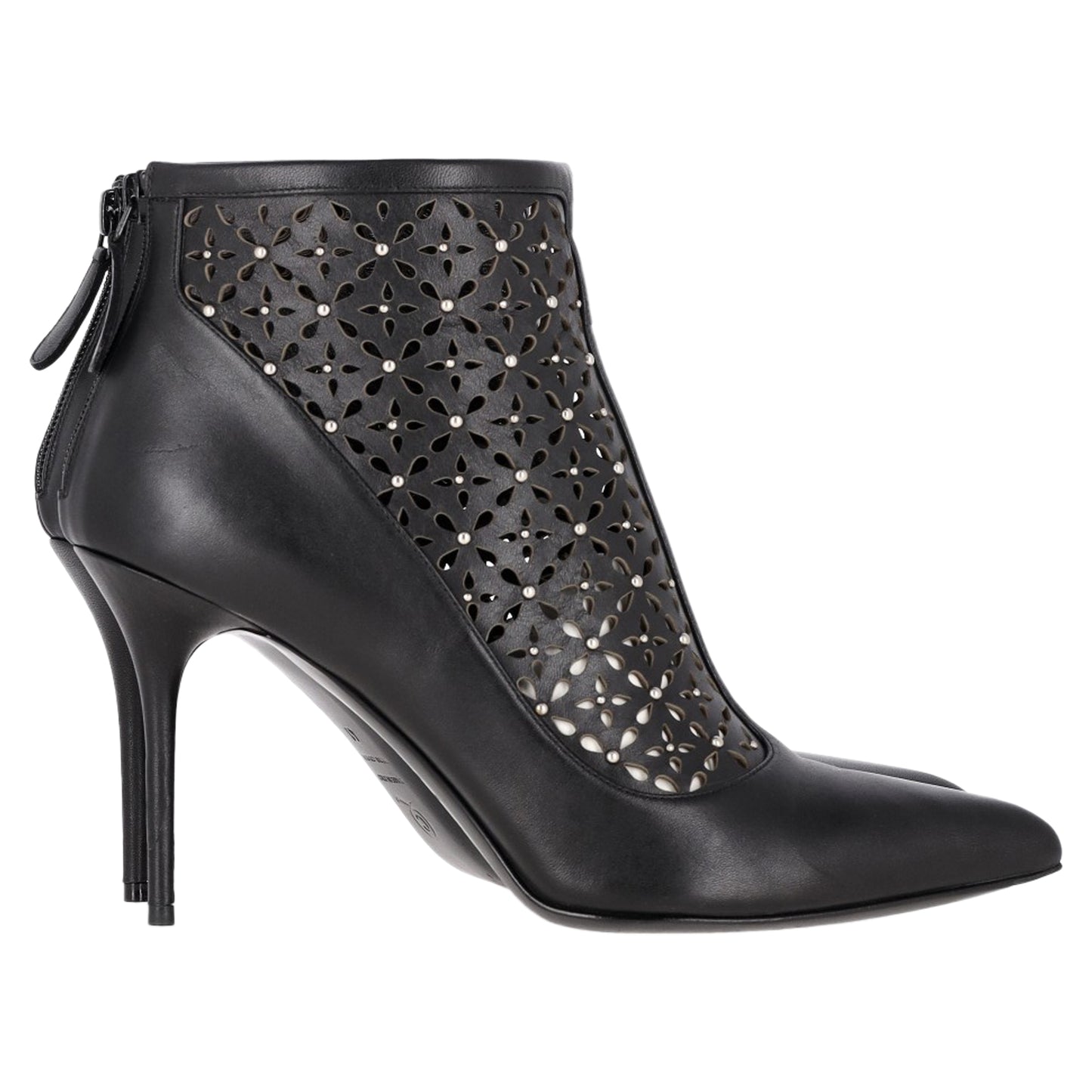 Alexander McQueen Lazer cut boots