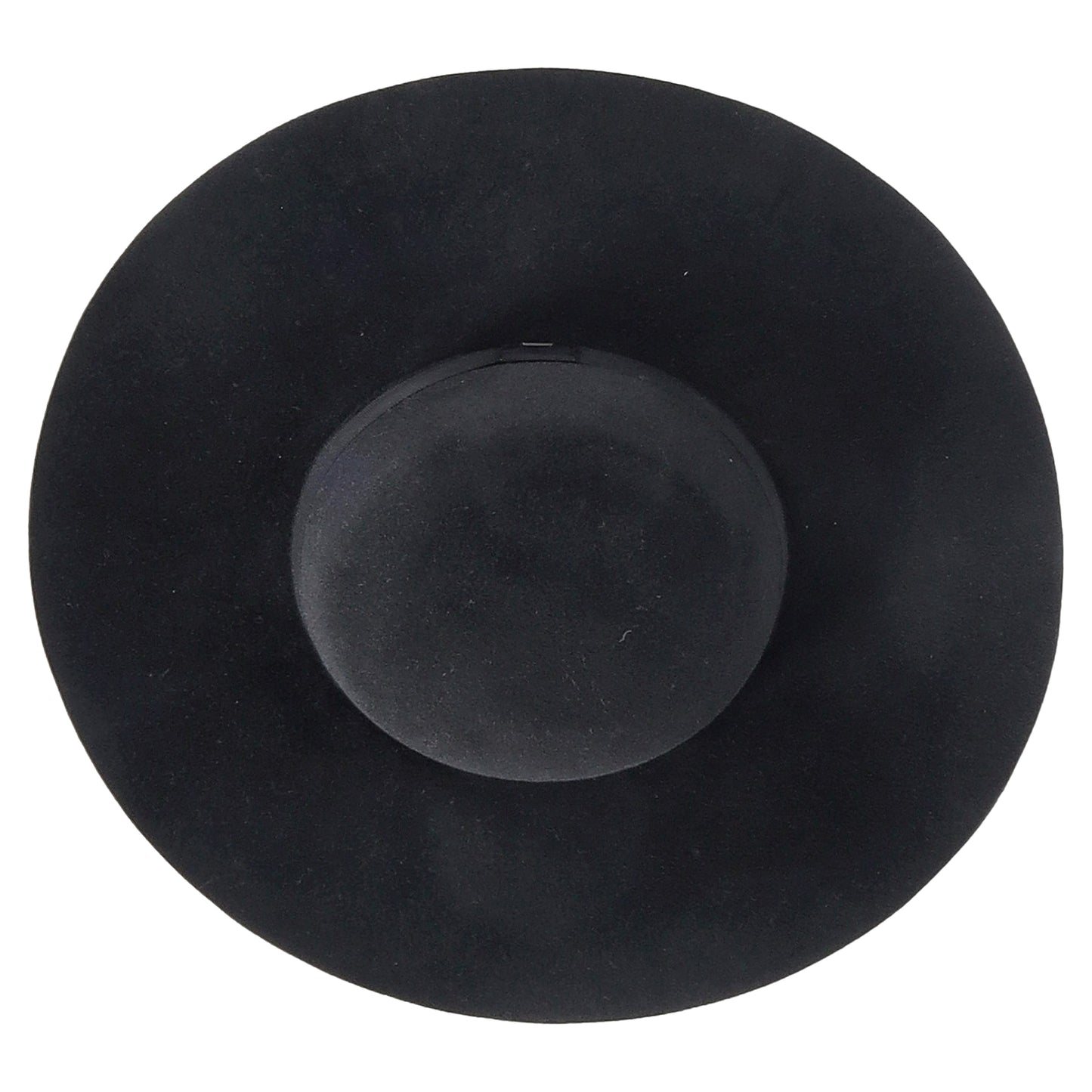 Saint Laurent Ribbon Band Flat Brim Hat