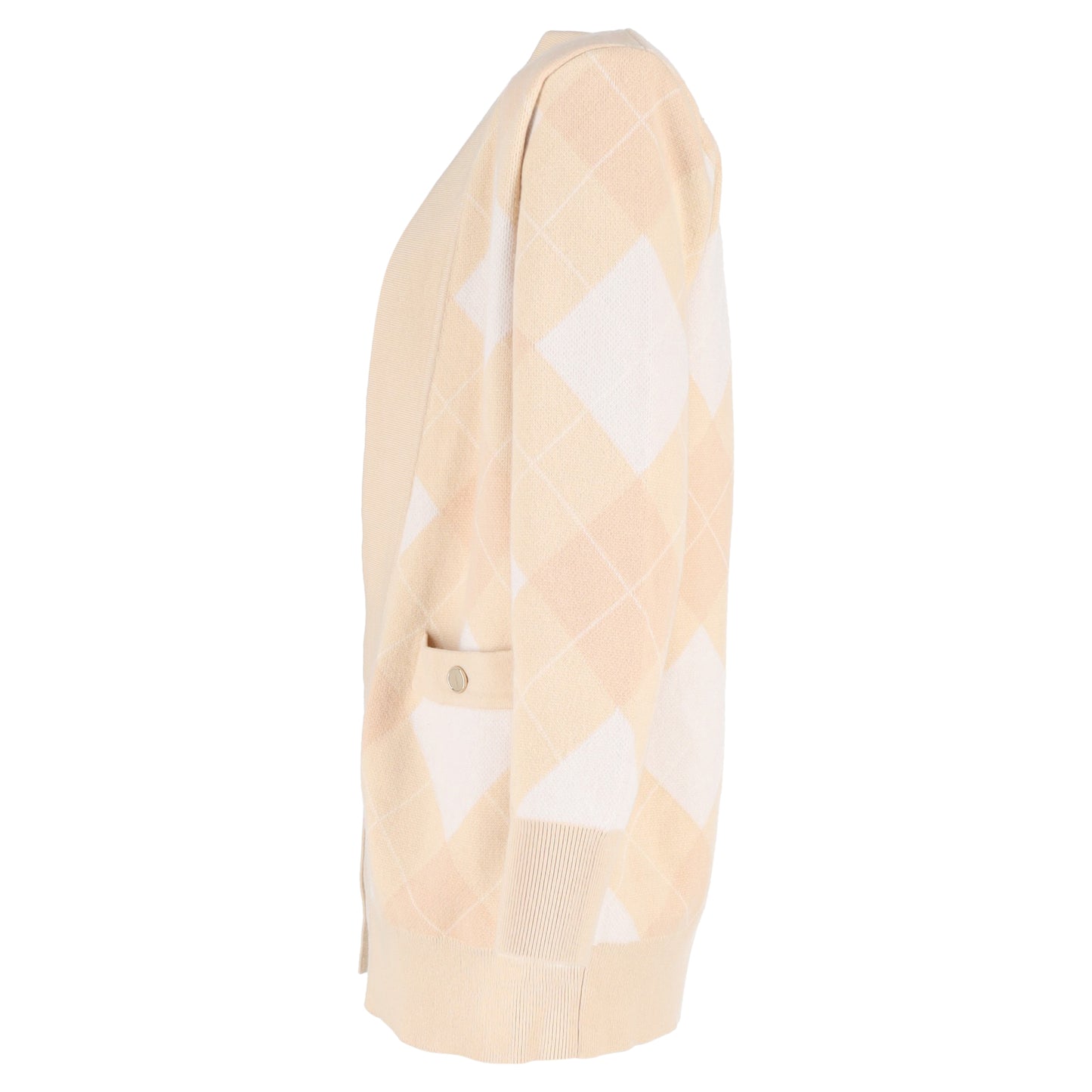 Sandro Paris Glenda Printed Open Cardigan