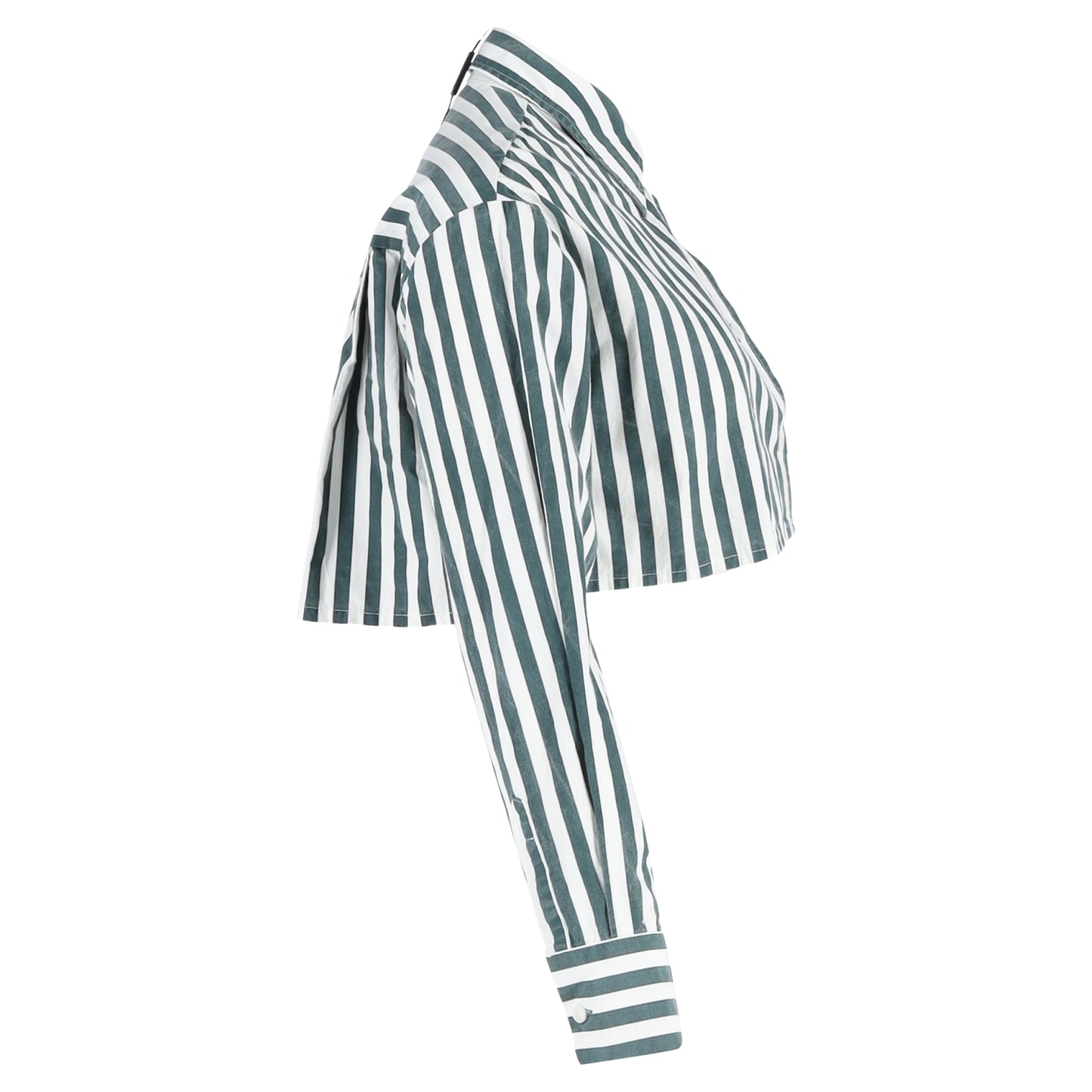 The Frankie Shop striped cropped shirt