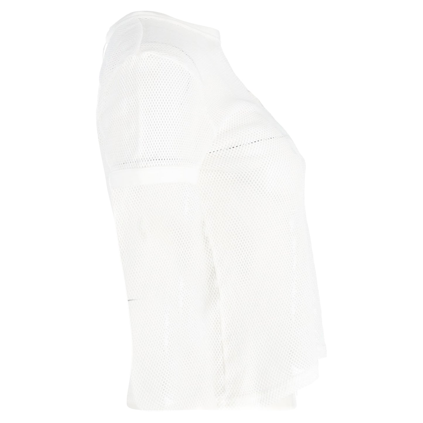 Acne Studios patch fishnet t-shirt