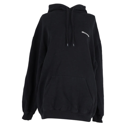 Balenciaga logo print hoodie