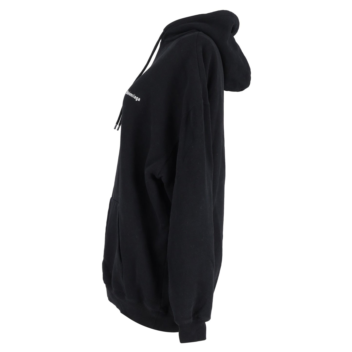 Balenciaga logo print hoodie
