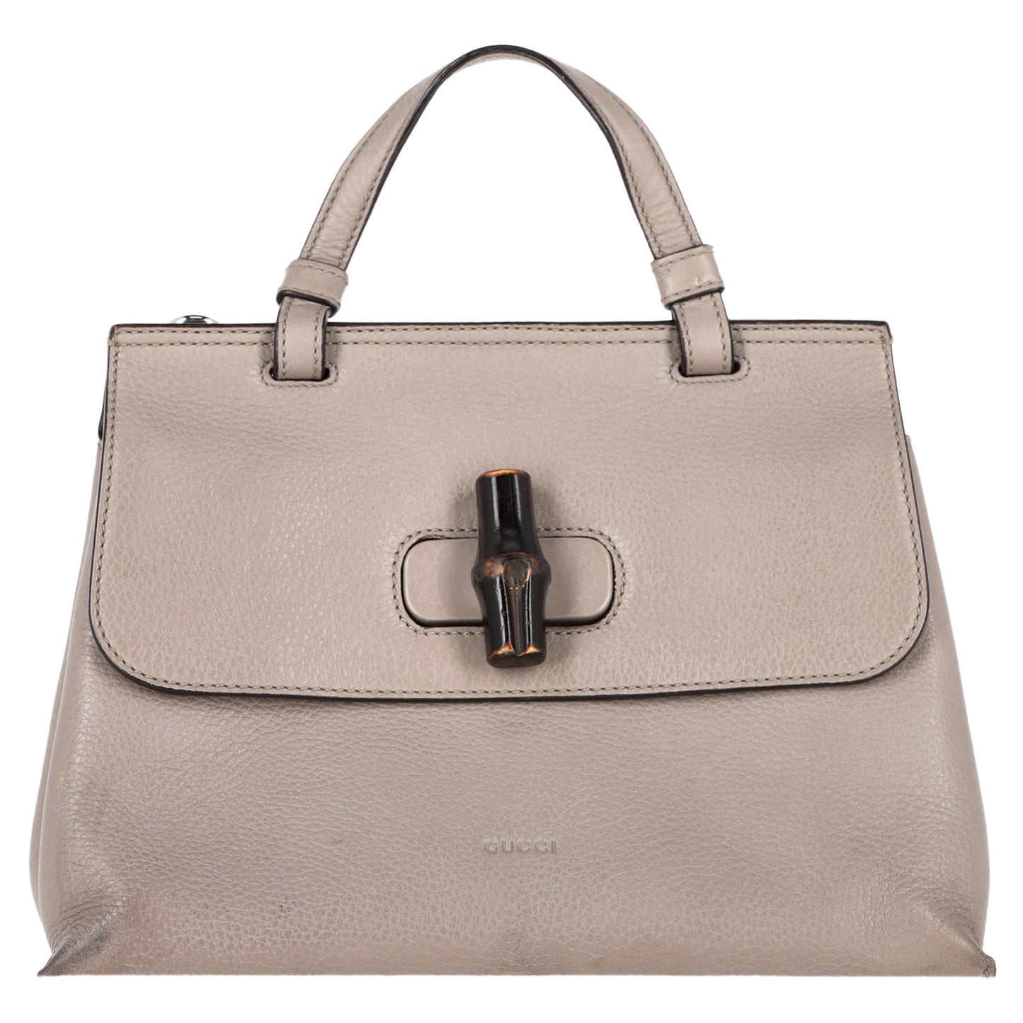 Gucci bamboo hand bag