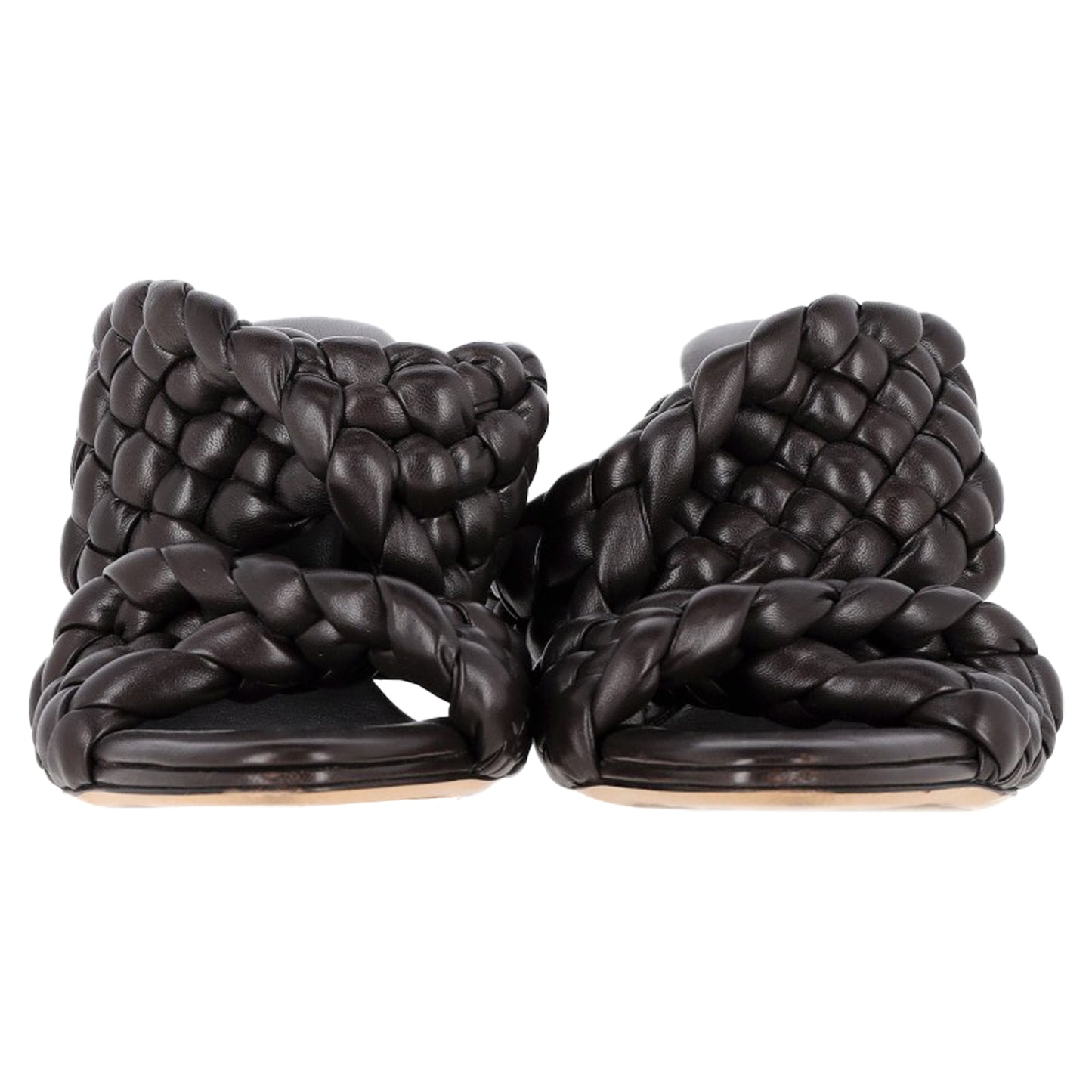 Bottega Veneta woven high heel sandals