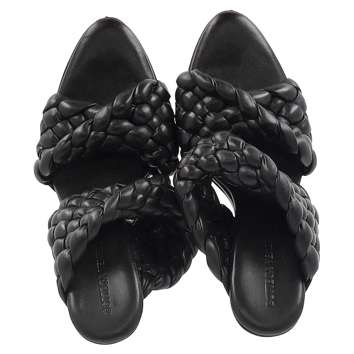 Bottega Veneta woven high heel sandals