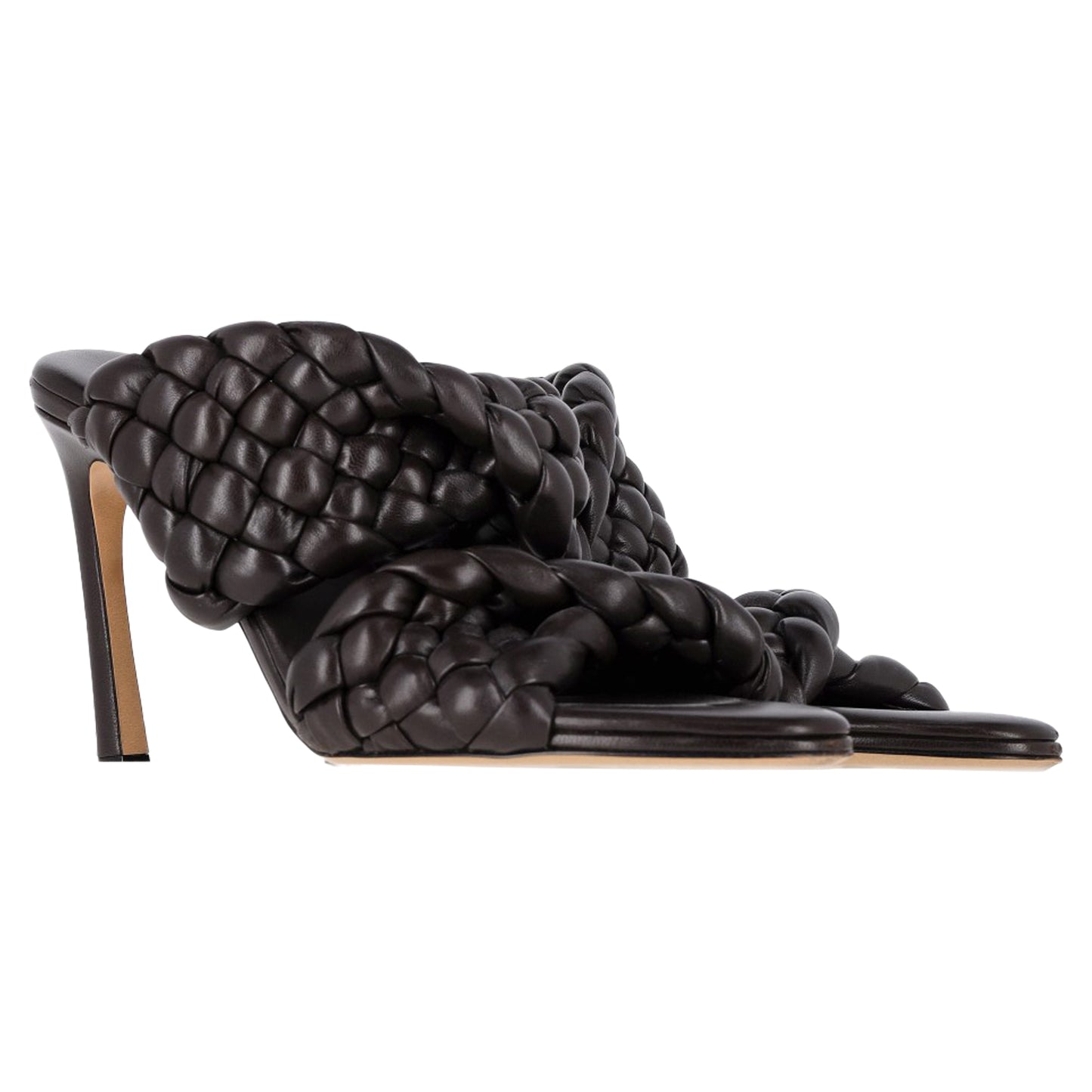 Bottega Veneta woven high heel sandals
