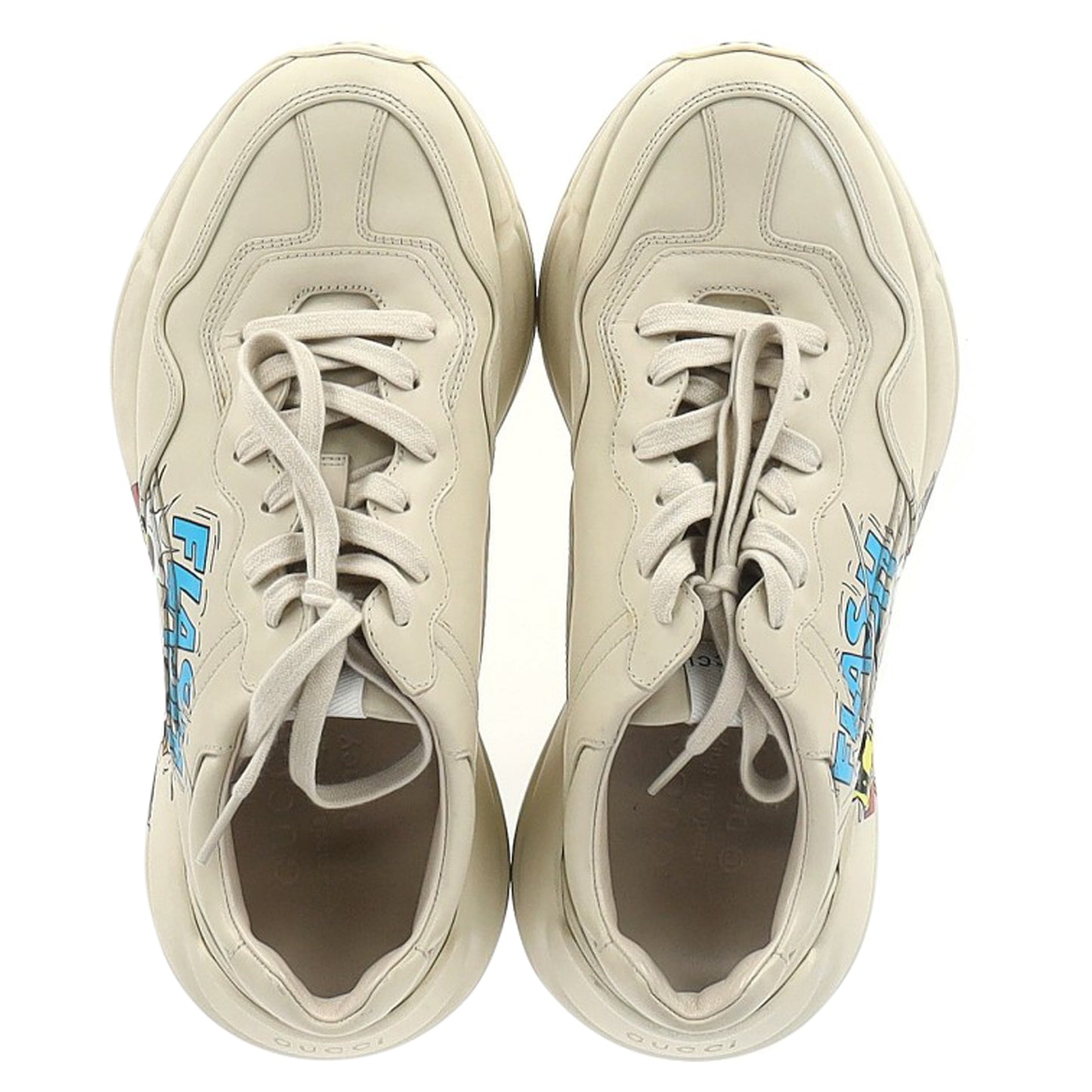Gucci rhyton flash low top sneakers