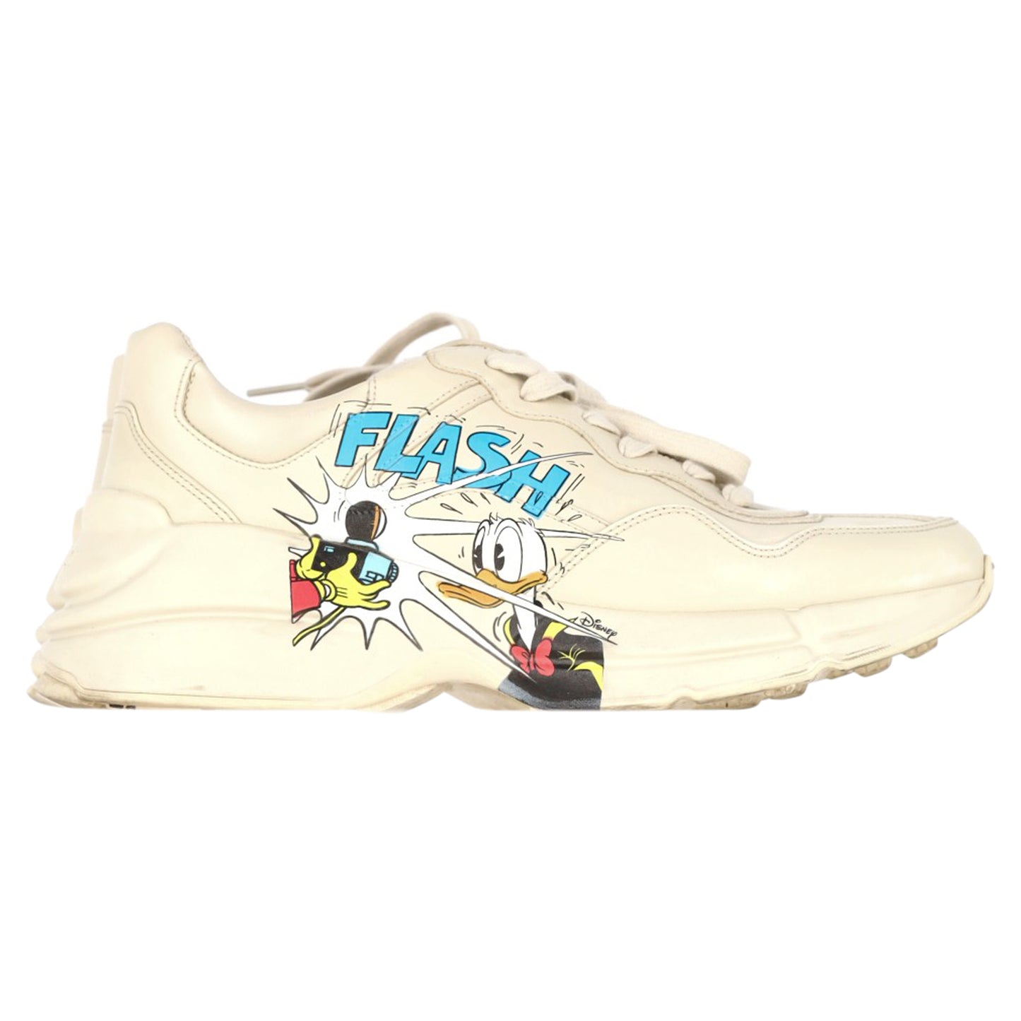 Gucci rhyton flash low top sneakers