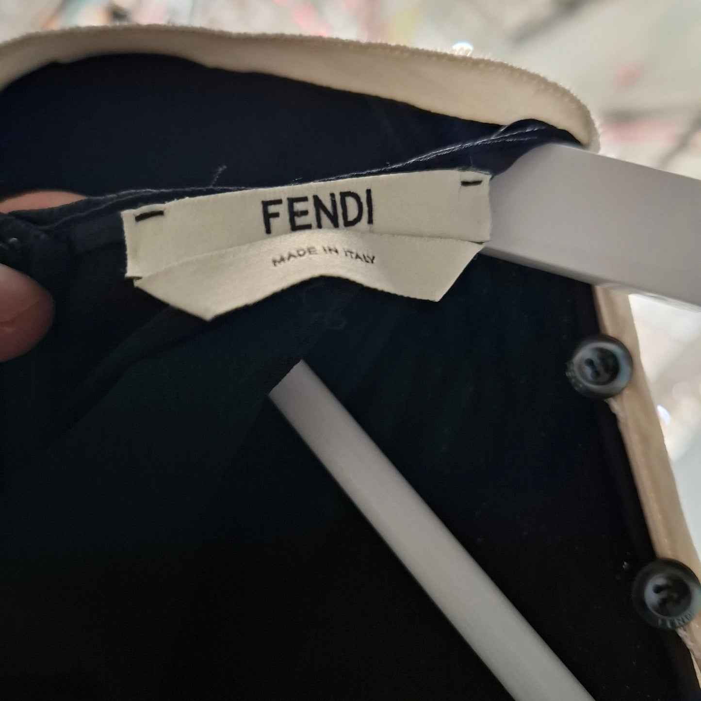 Fendi Scarf Detail Jumpsuit