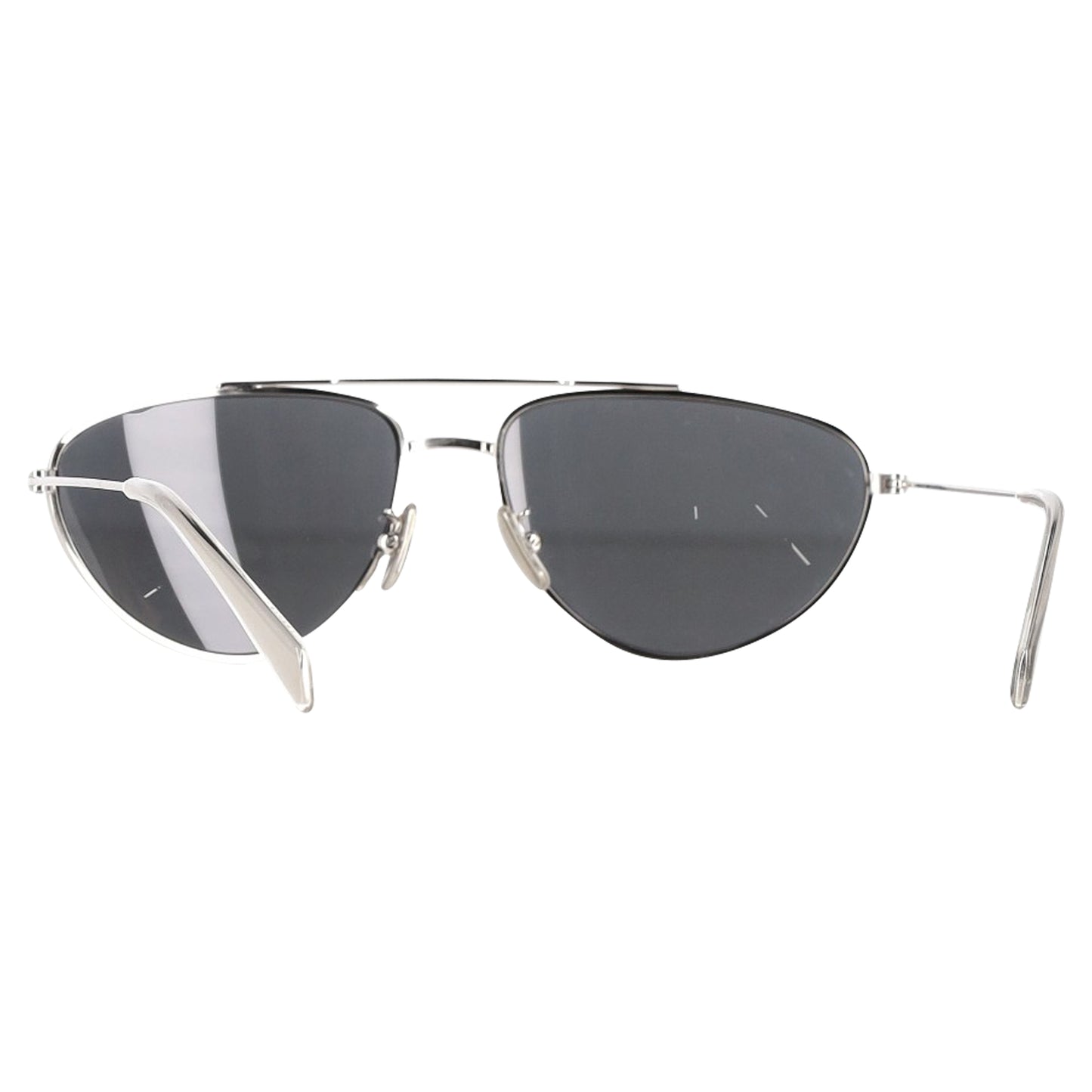 Celine Brow Bar Aviator Sunglasses