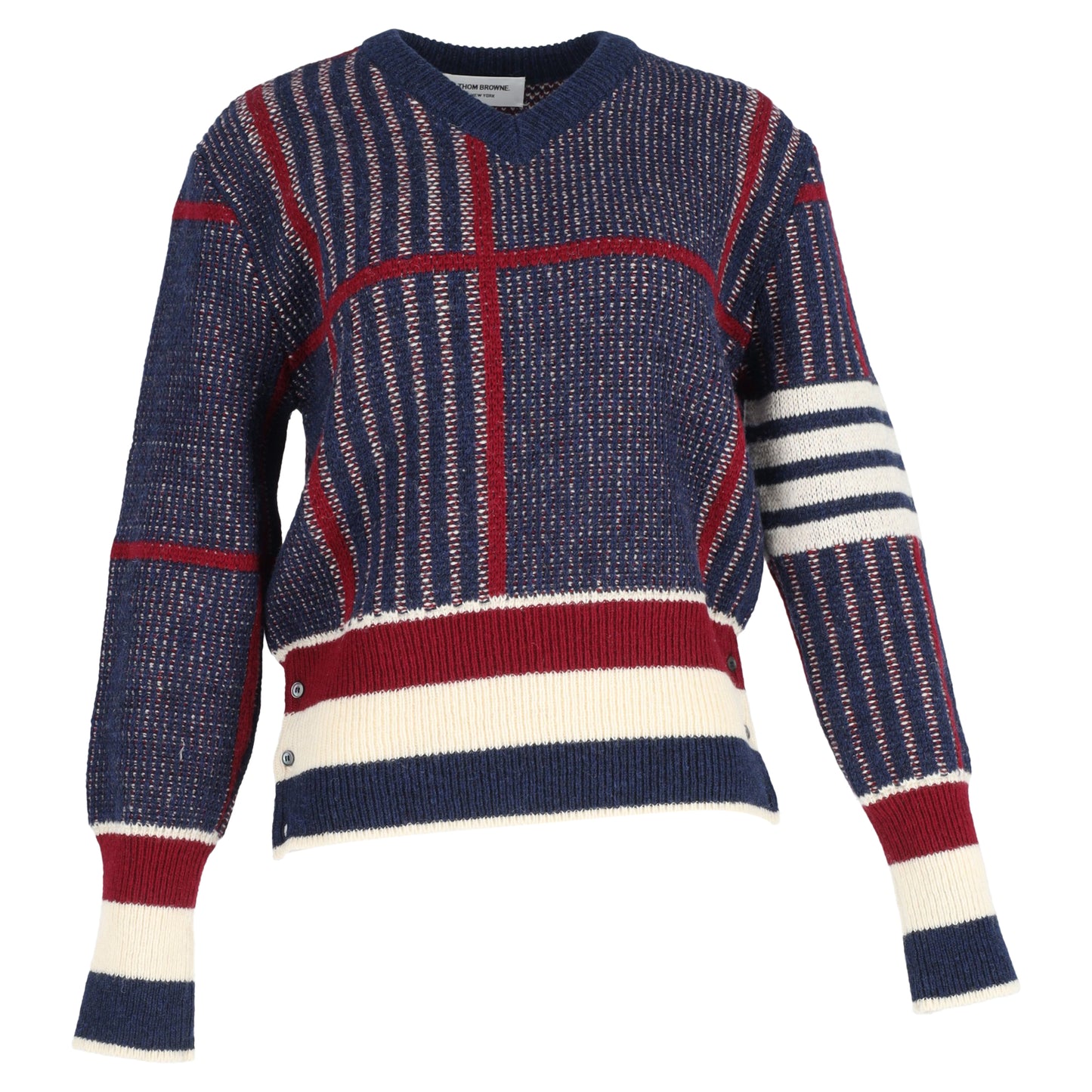 Thom Browne v-neck sweater