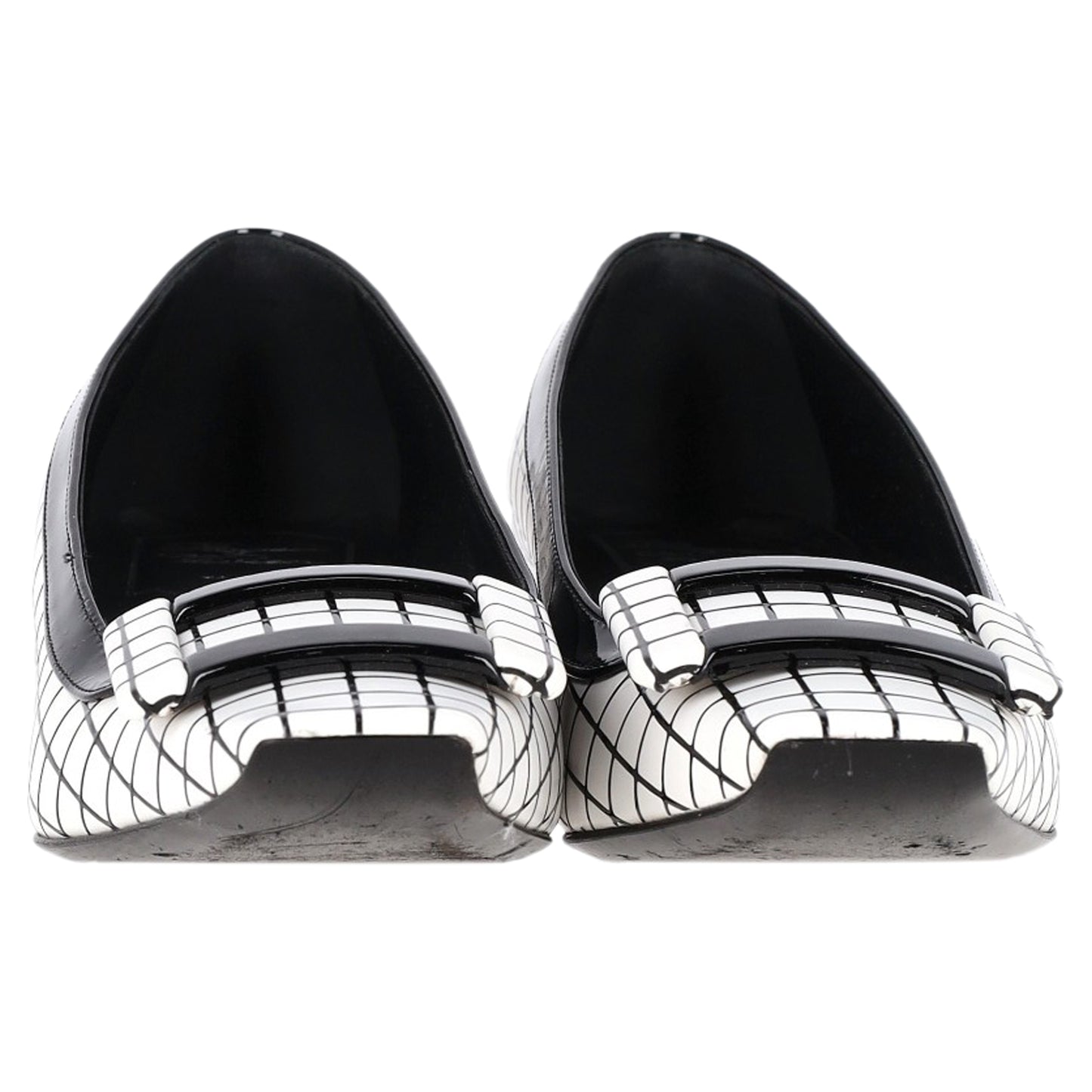 Roger Vivier vivier graphic grid pumps