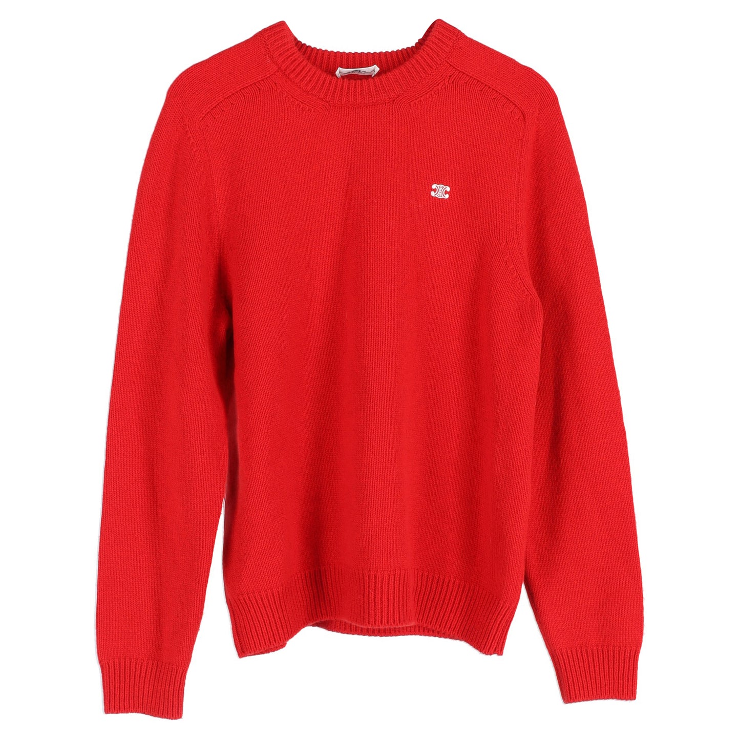 Celine logo knitted crewneck sweater