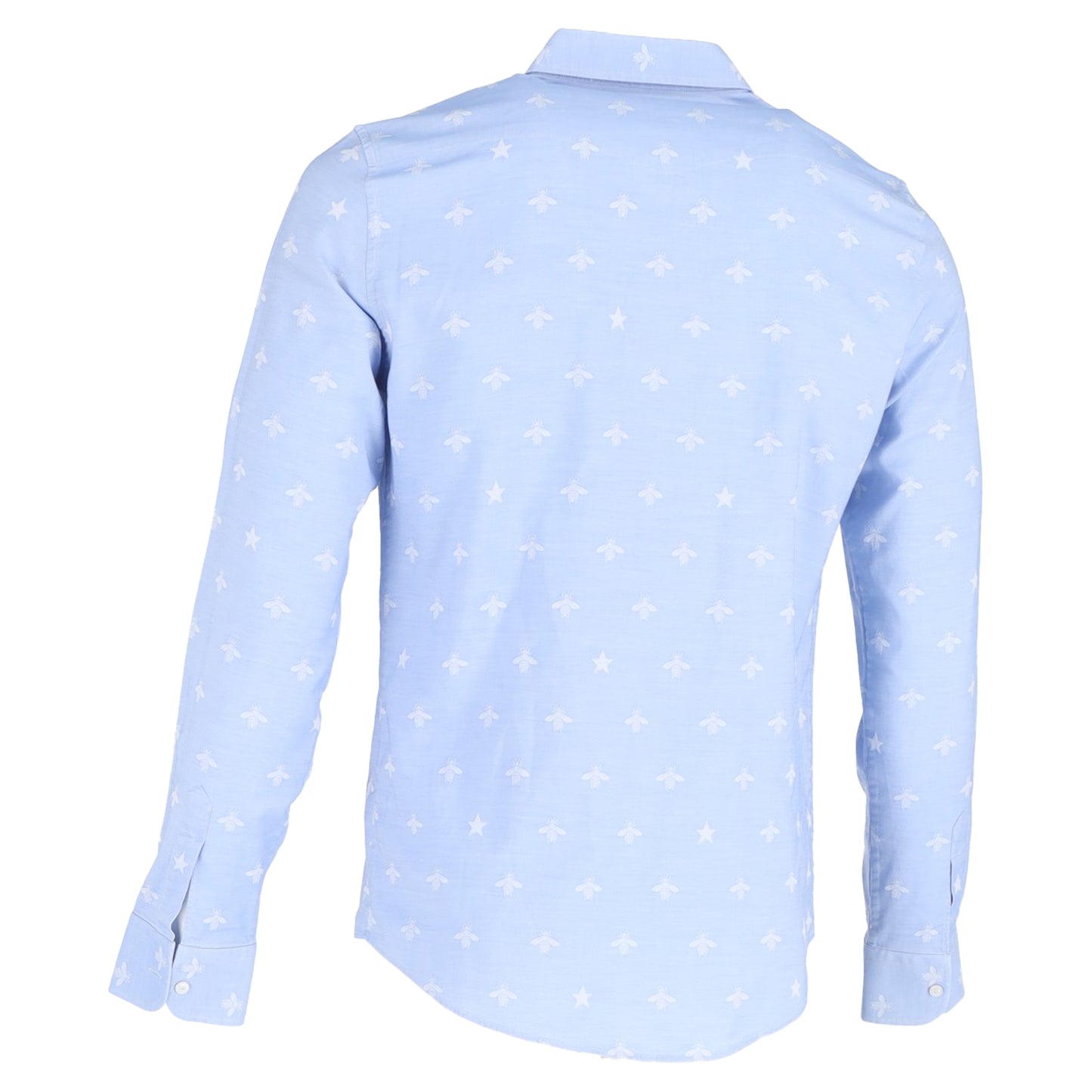Gucci bee print shirt