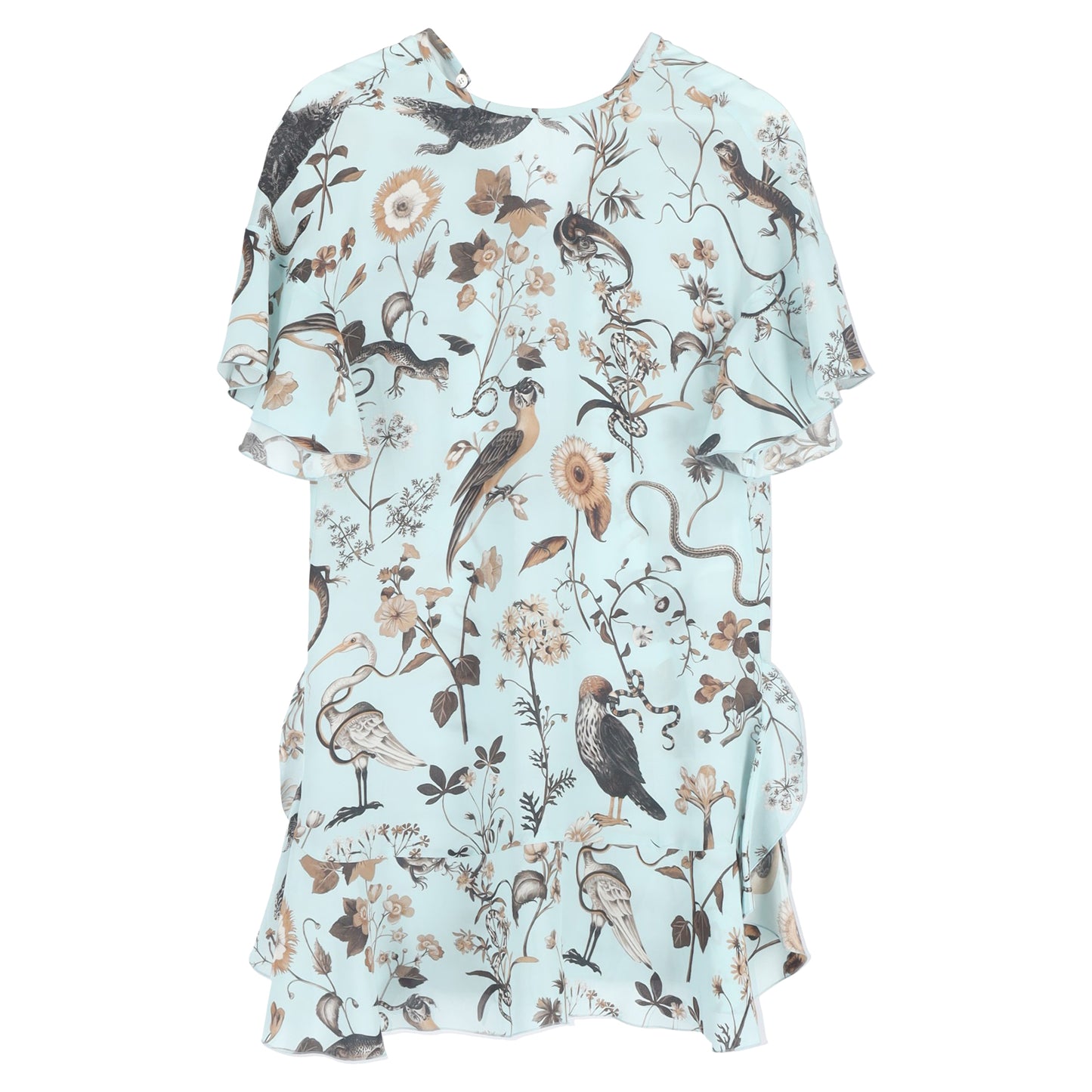 Red Valentino animal-print mini dress