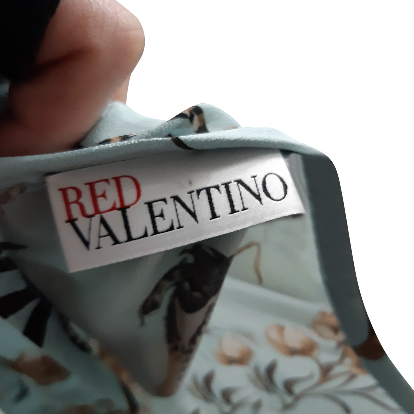 Red Valentino animal-print mini dress