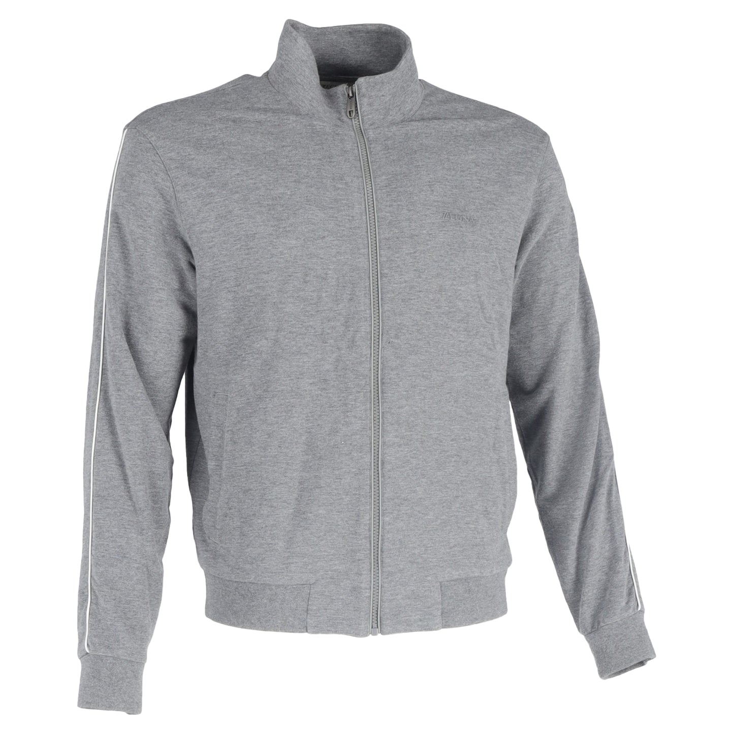 Zegna logo zipped track jacket