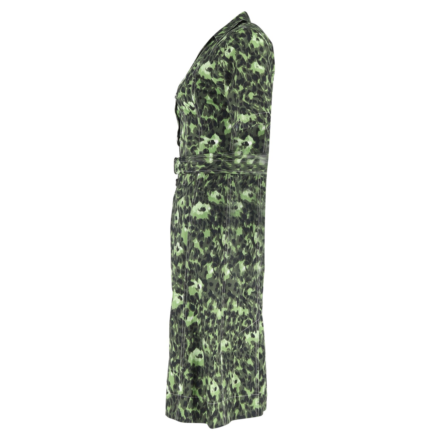 Marni floral shirt dress