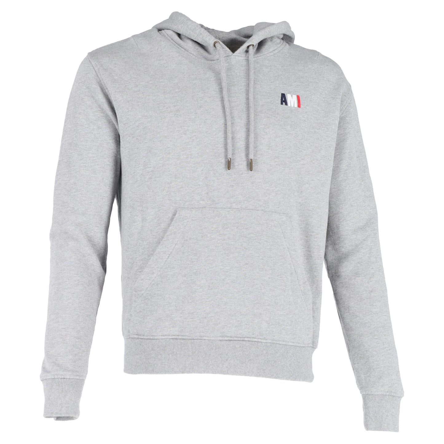 Ami logo print hooded sweater