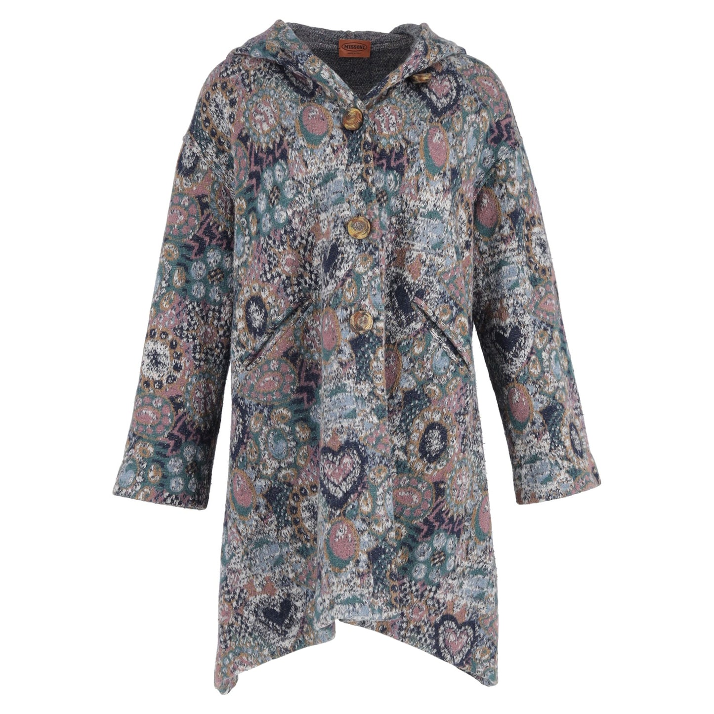 Missoni Printed Hooded Coat