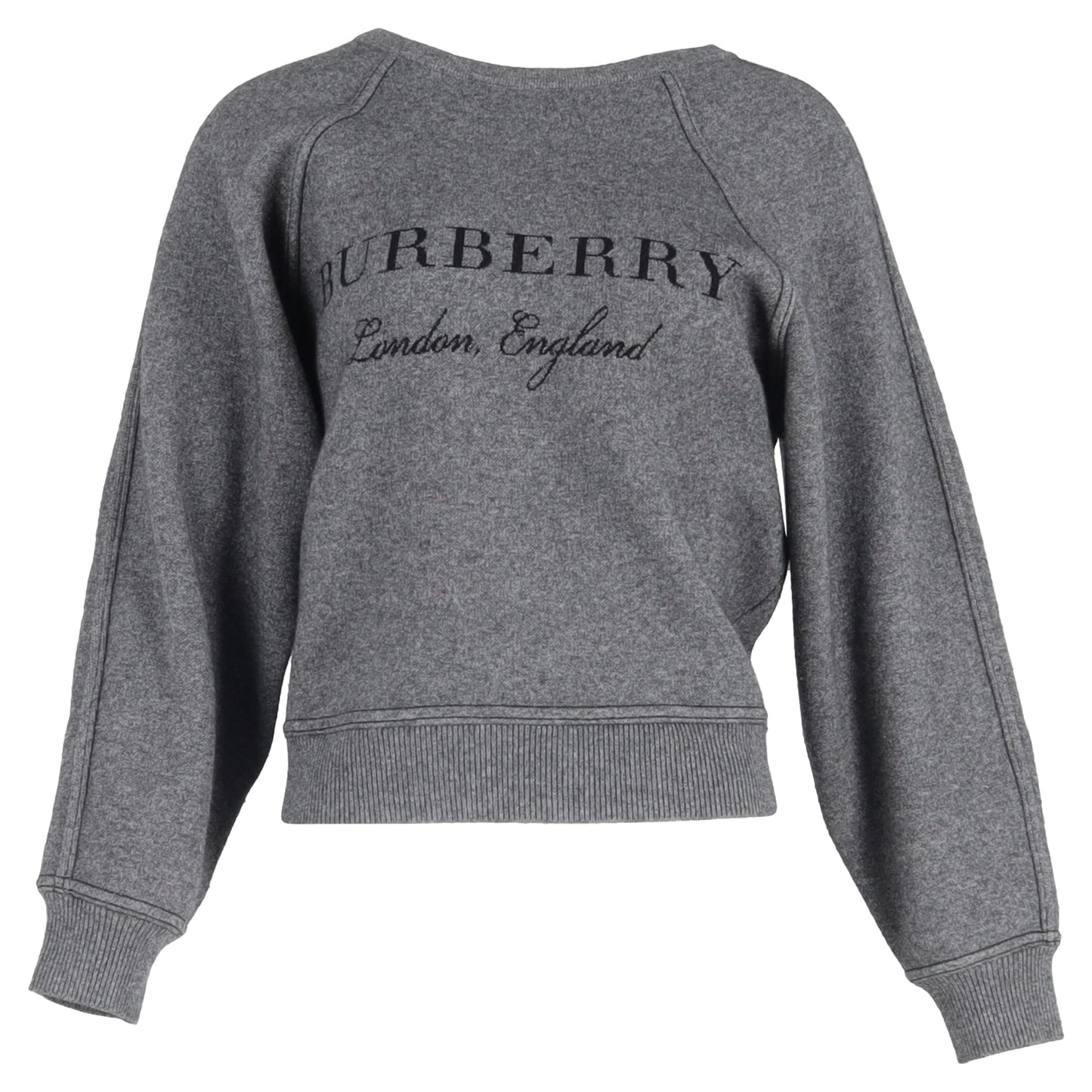 Burberry knitted logo sweater