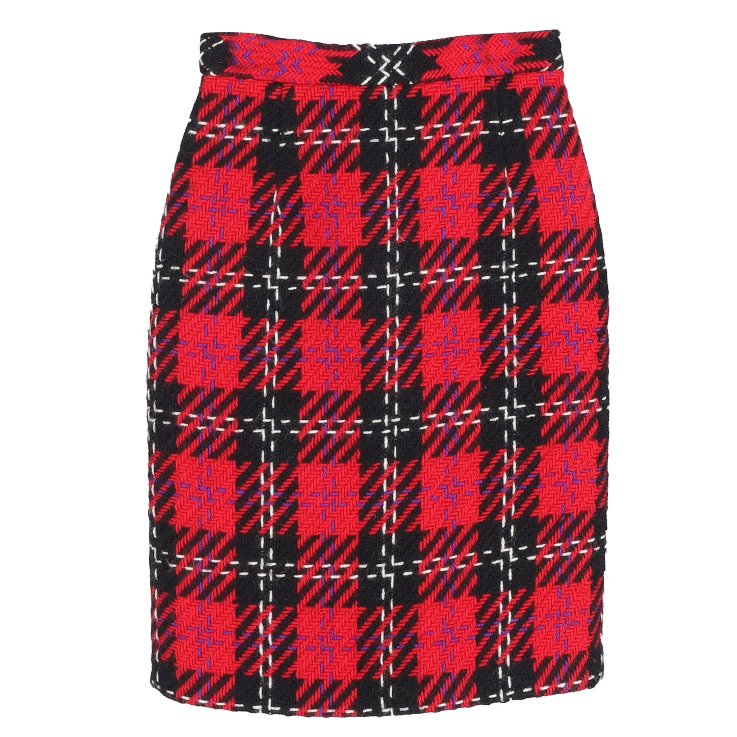 Miu Miu checkered pencil skirt