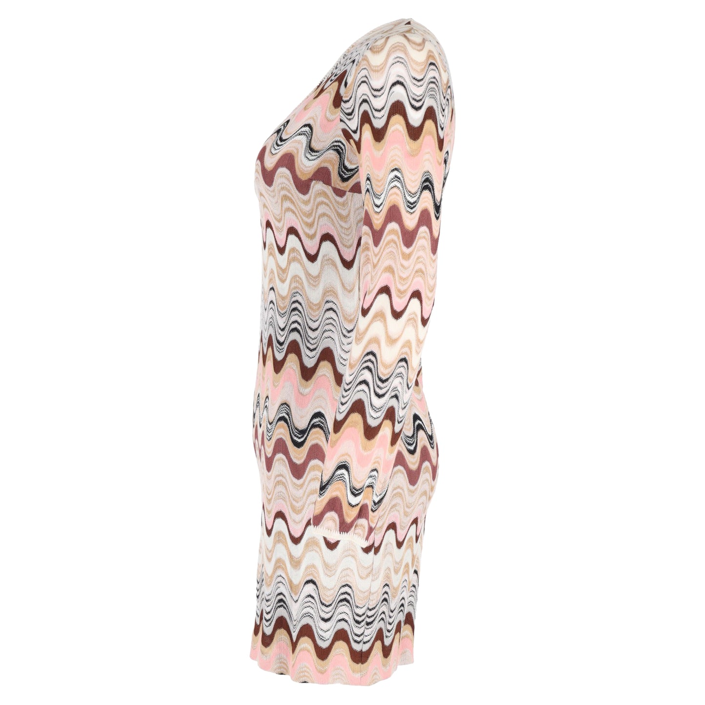 Missoni zig zag v neck mini dress
