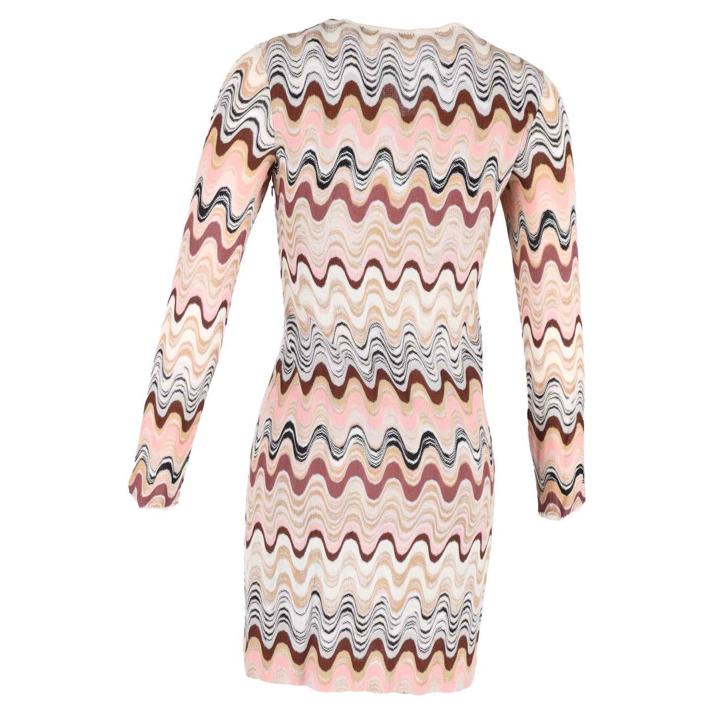 Missoni zig zag v neck mini dress