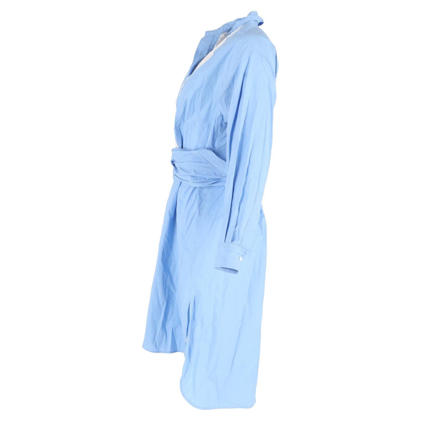 Sandro Paris lace long sleeve shirt dress