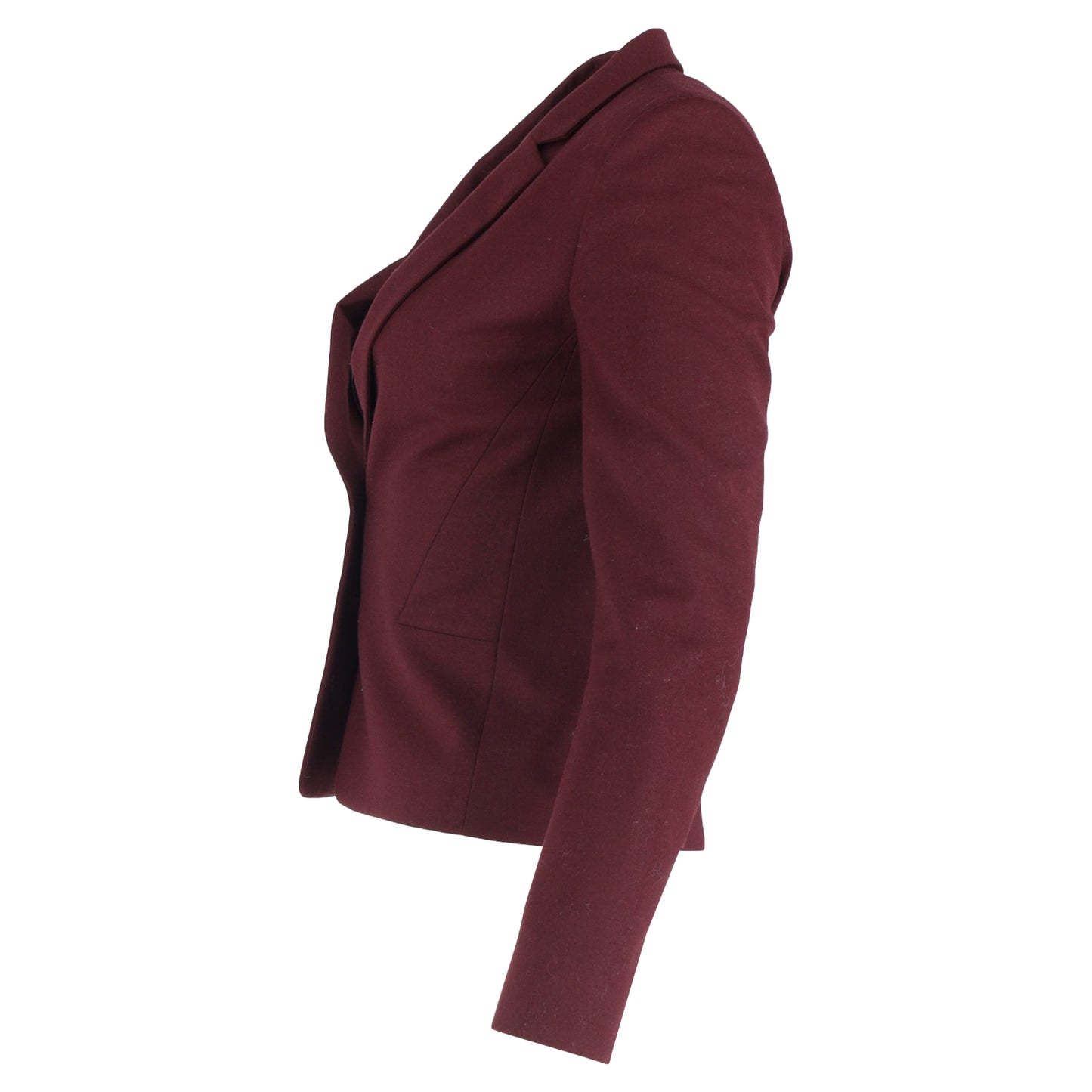 Boss burgundy wool blazer
