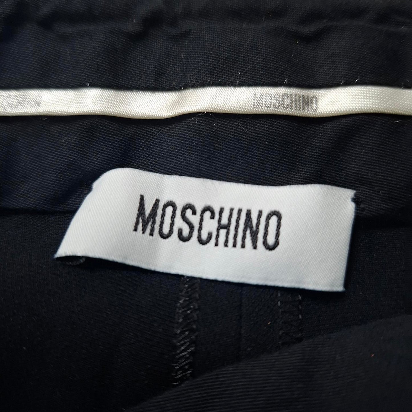 Moschino Wrap Skort in Black Viscose