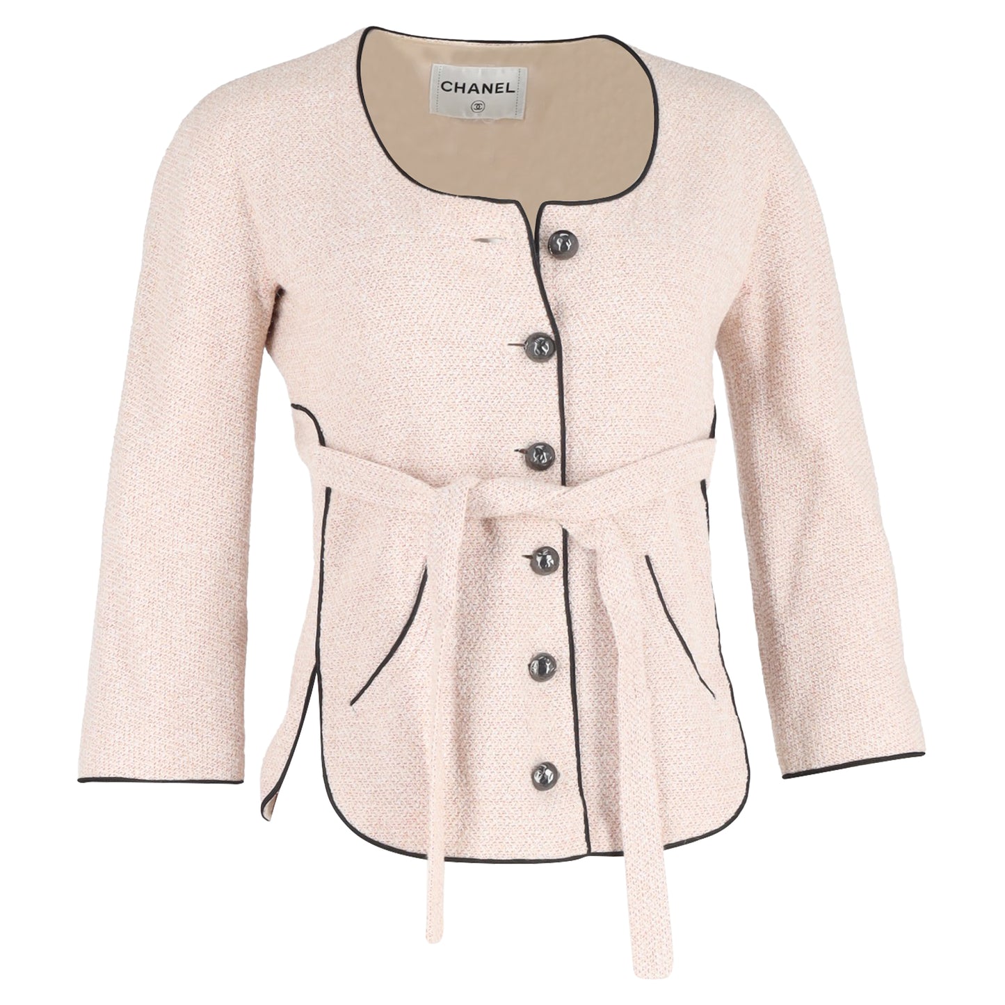 Chanel belted jacket