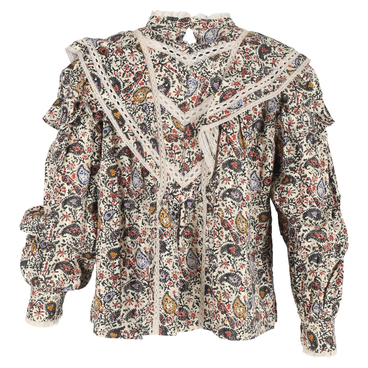 Isabel Marant long sleeve printed blouse