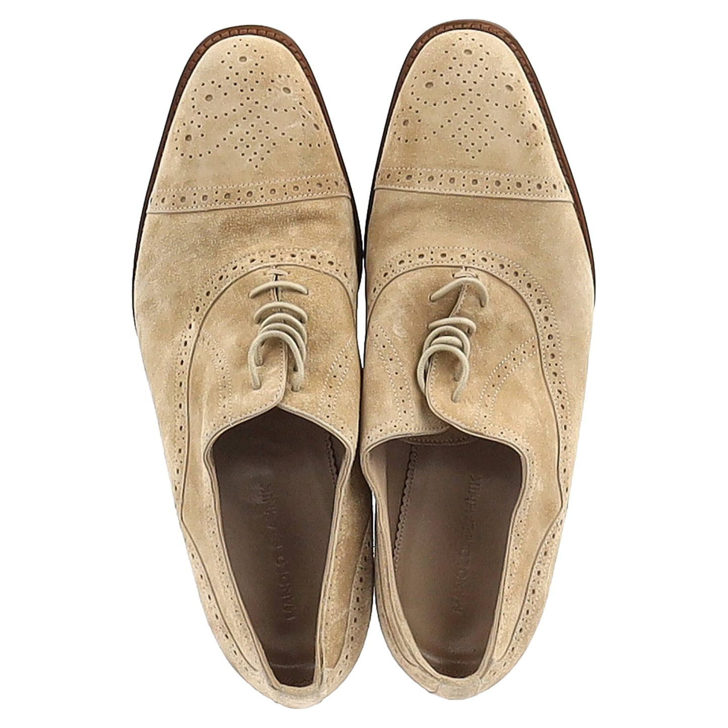 Manolo Blahnik Witney cap toe oxfords