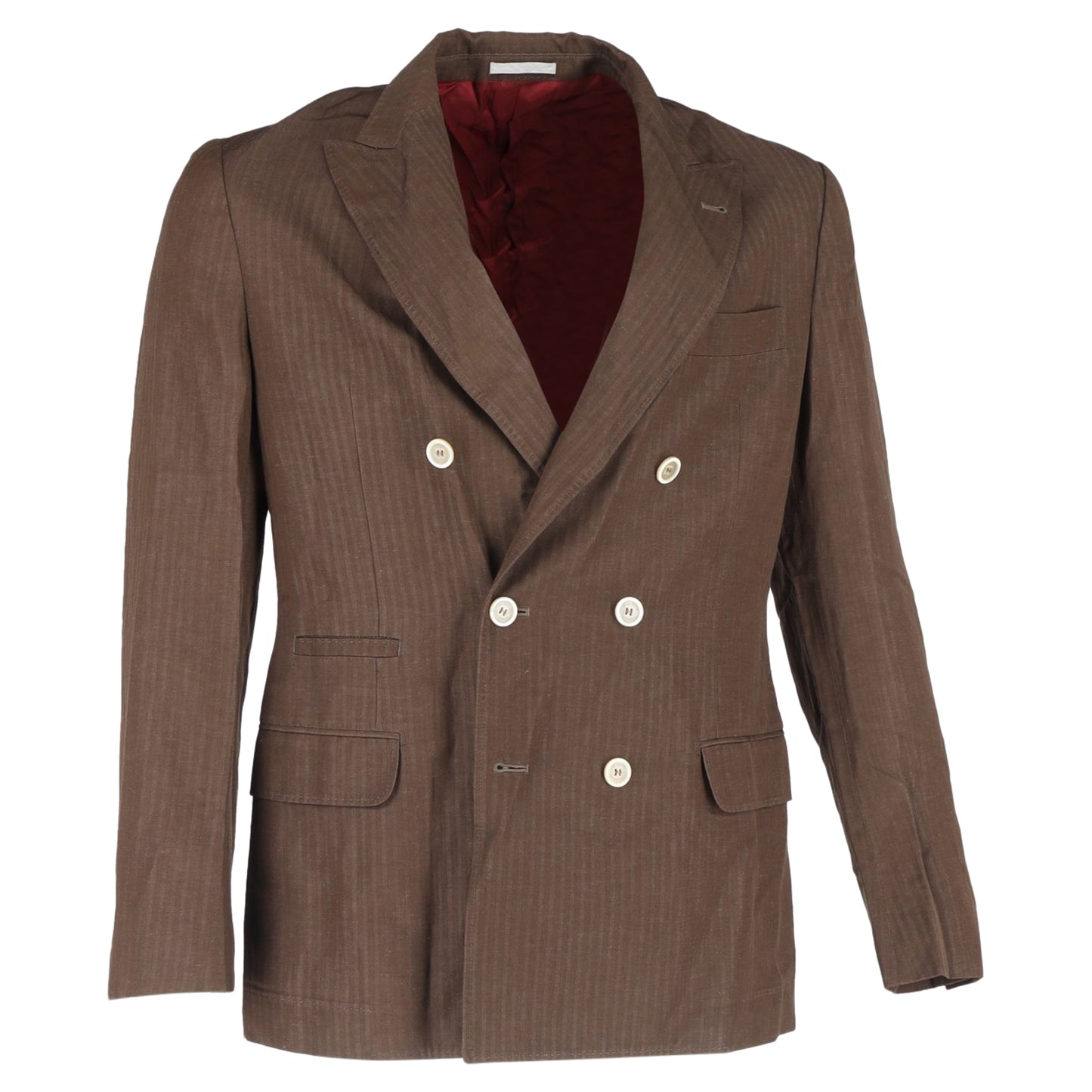 Brunello Cucinelli linen suit jacket
