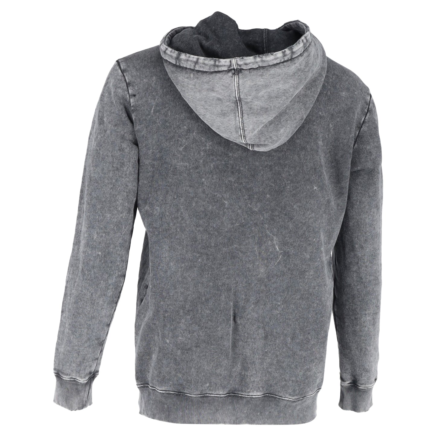 Saint Laurent logo distressed hoodie