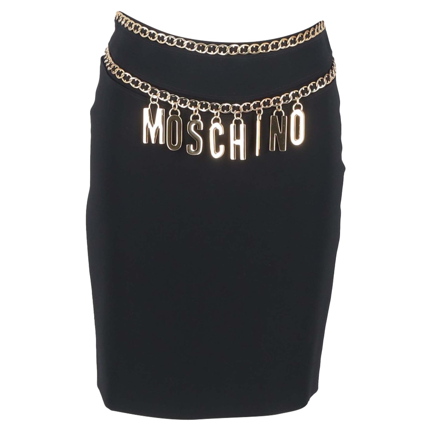Moschino chain detailed short skirt