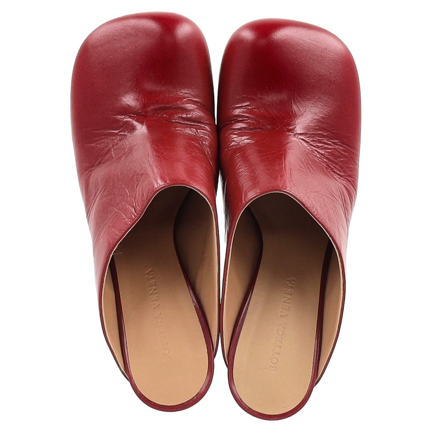 Bottega Veneta Round Toe Mule Heels