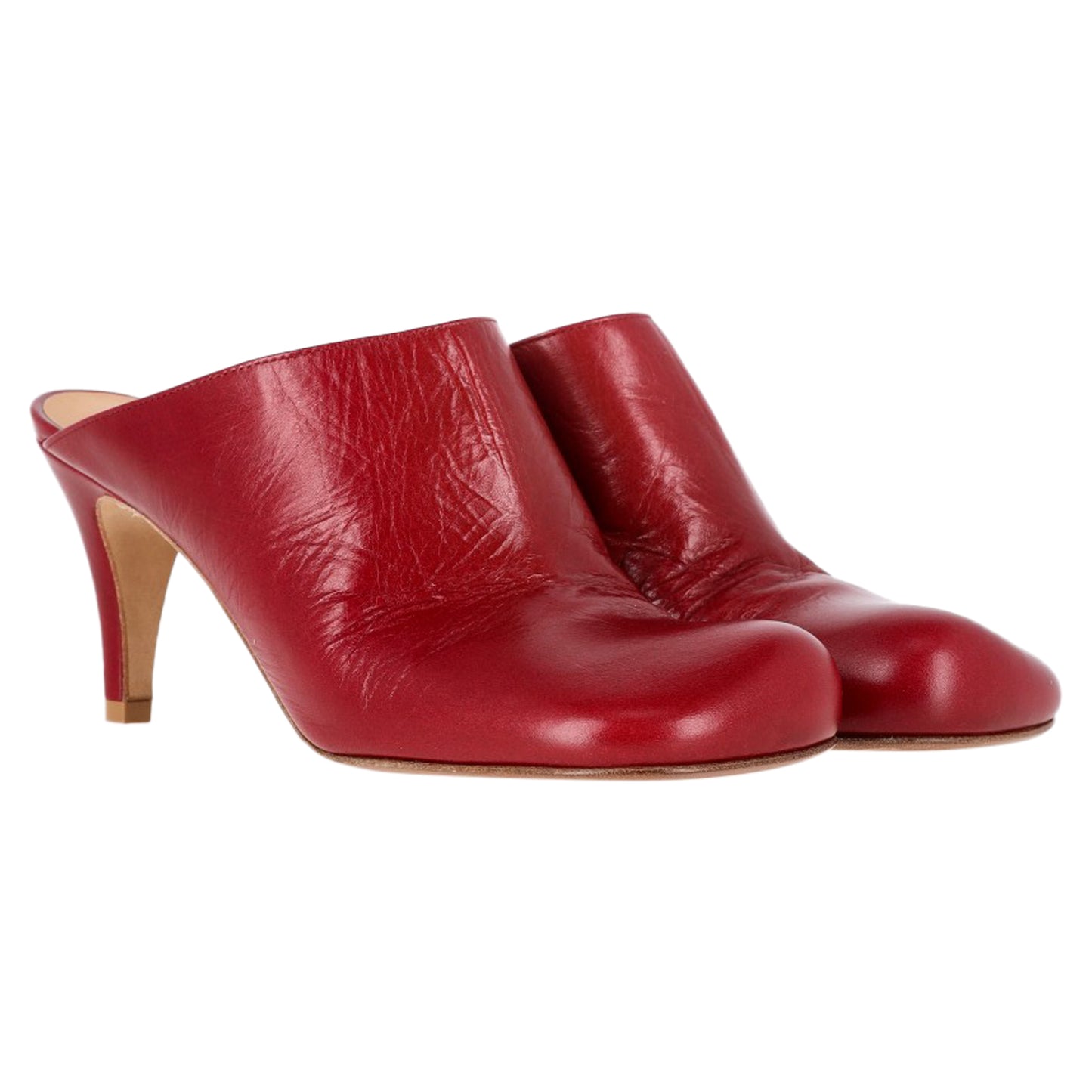 Bottega Veneta Round Toe Mule Heels