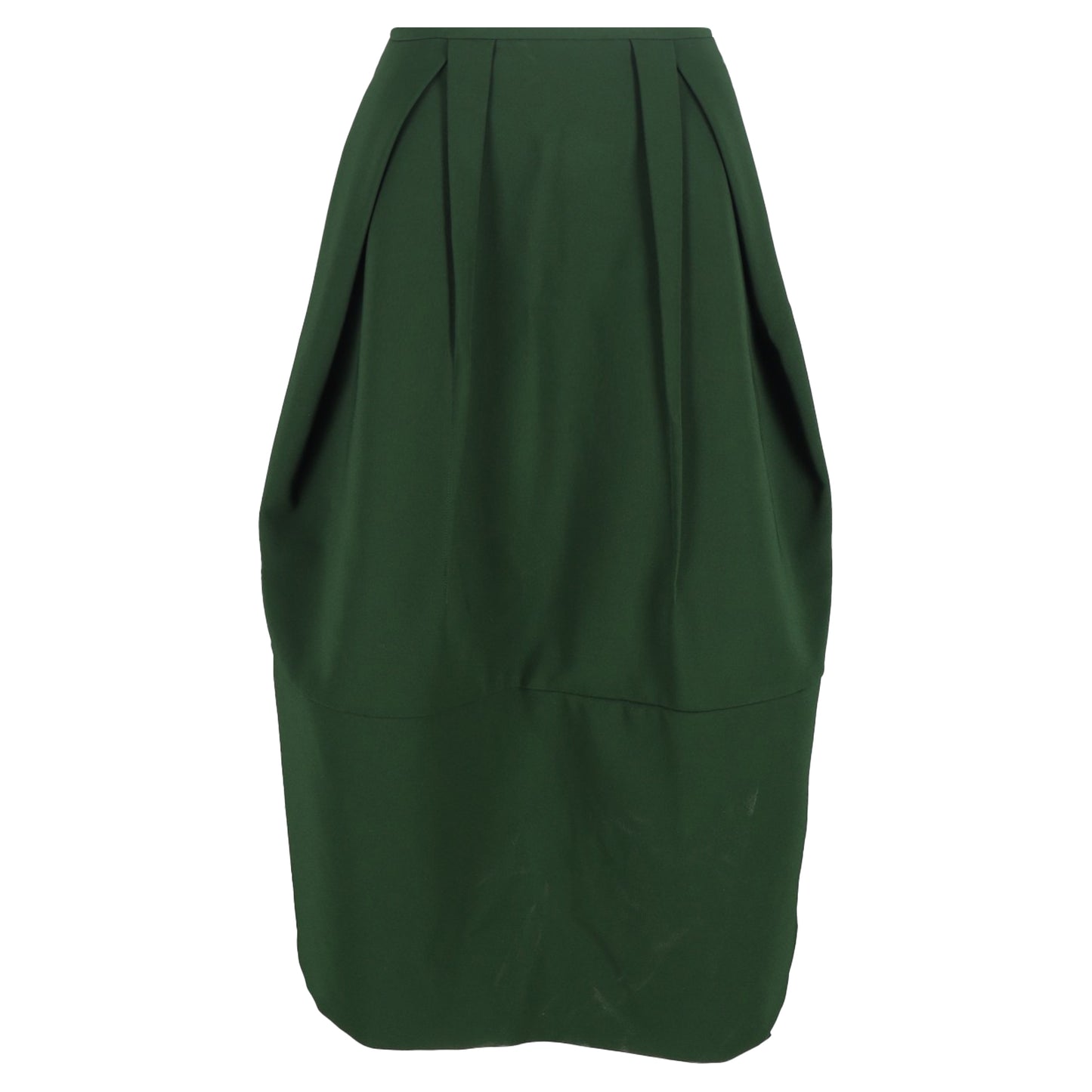 Jil Sander crepe midi skirt