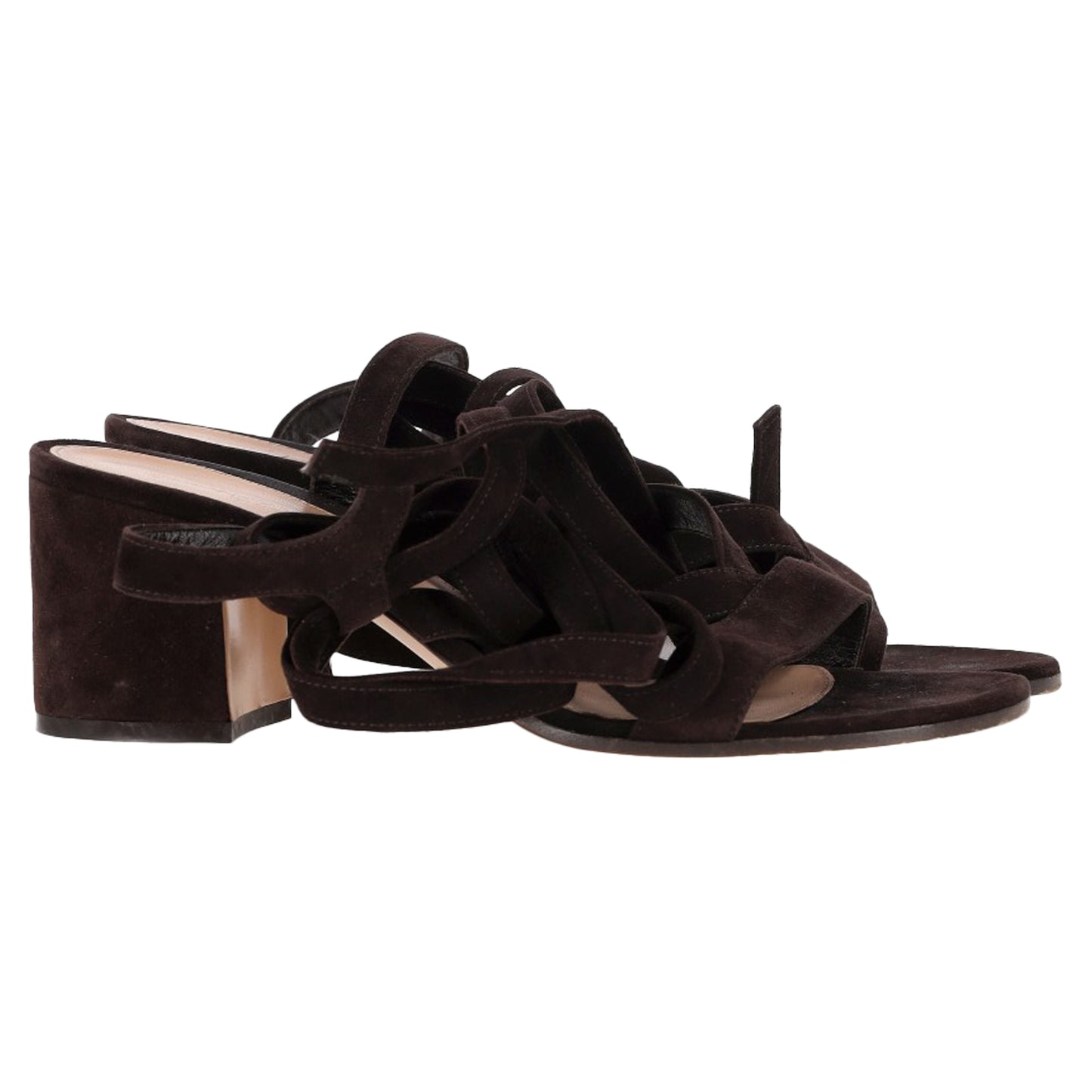Gianvito Rossi strappy block-heel sandals