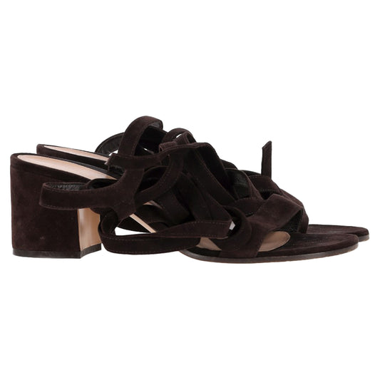 Gianvito Rossi strappy block-heel sandals