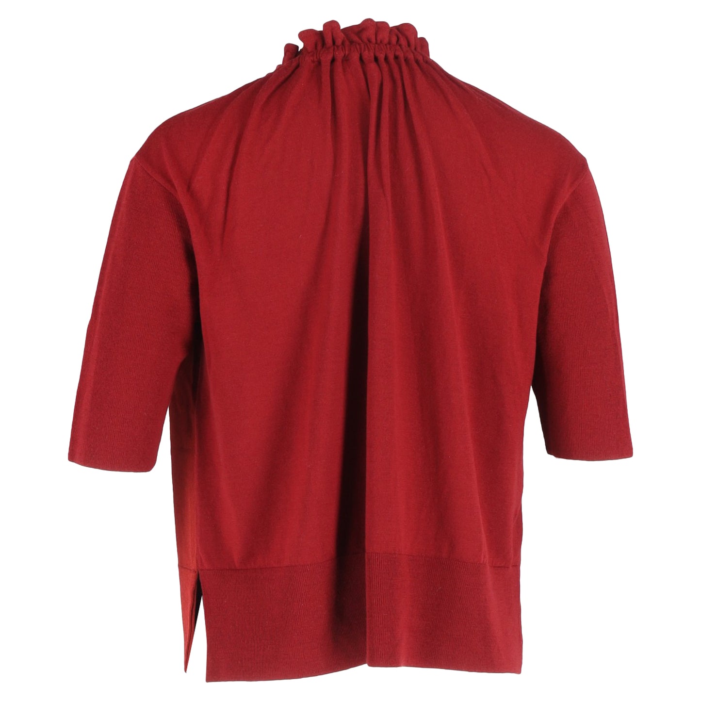 Marni ruffle neck top