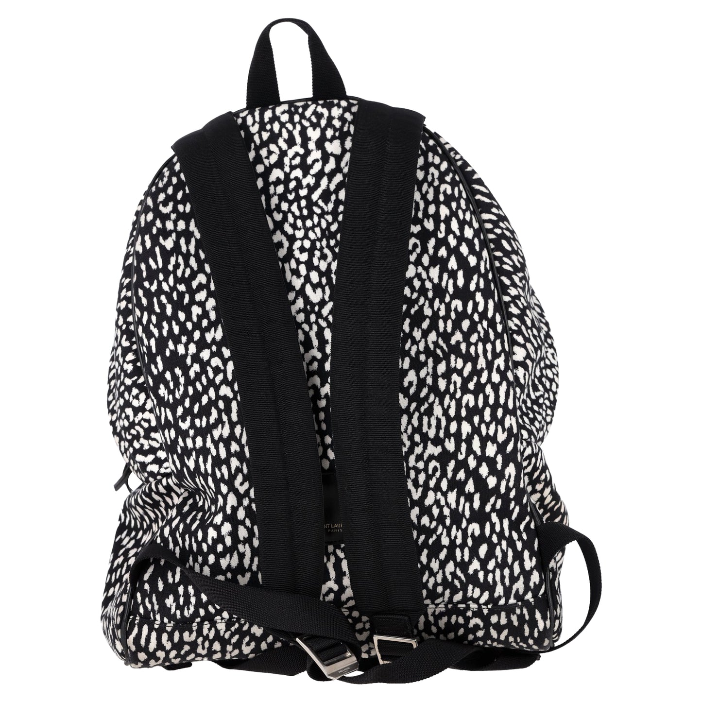 Saint Laurent Hunter Leopard backpack